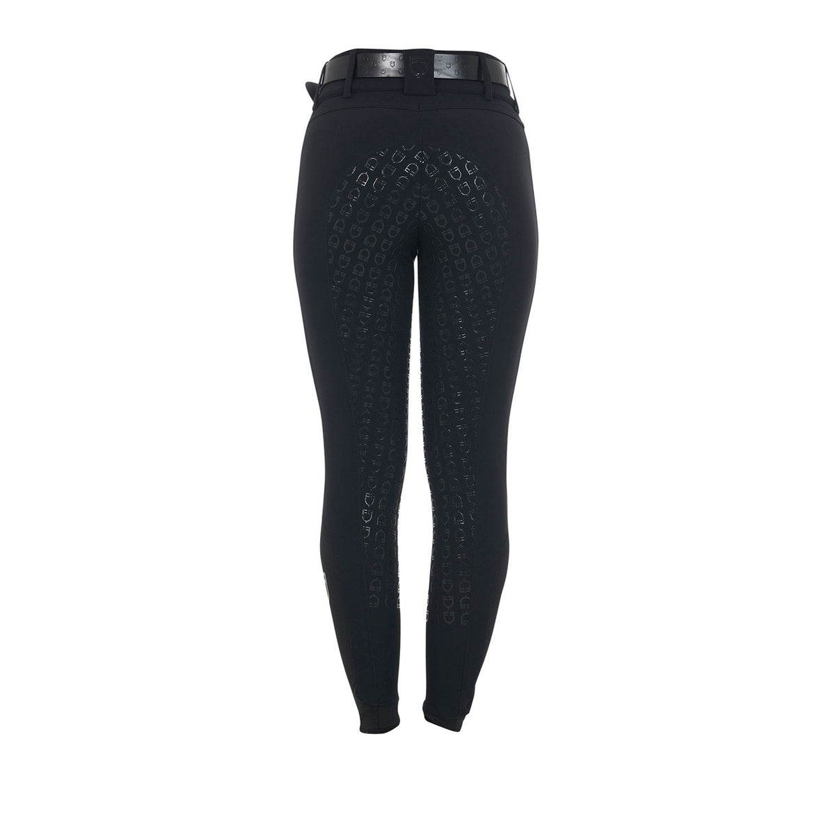 Equestro Women's high-waisted knee grip breeches with fleece lining