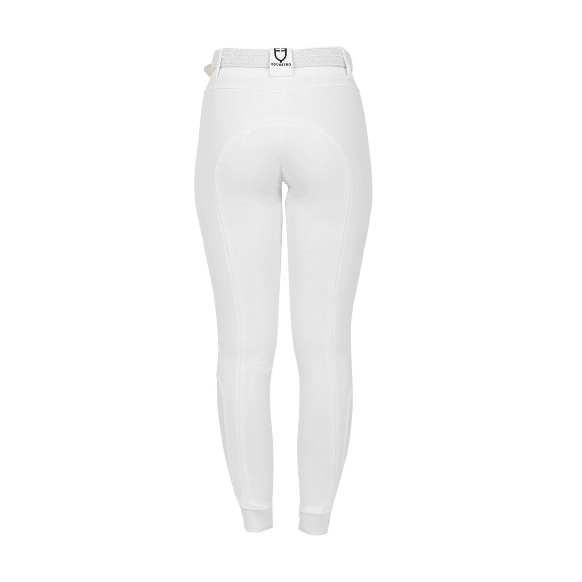 Equestro Women's high-waisted knee grip breeches with fleece lining