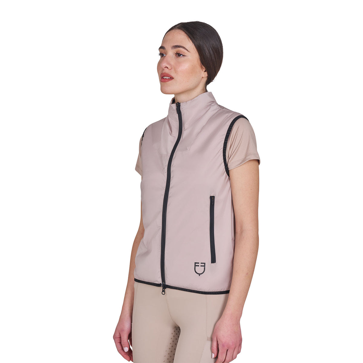 Equestro Women's vest Foldable line