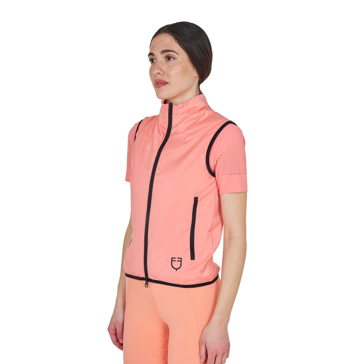 Equestro Women's vest Foldable line