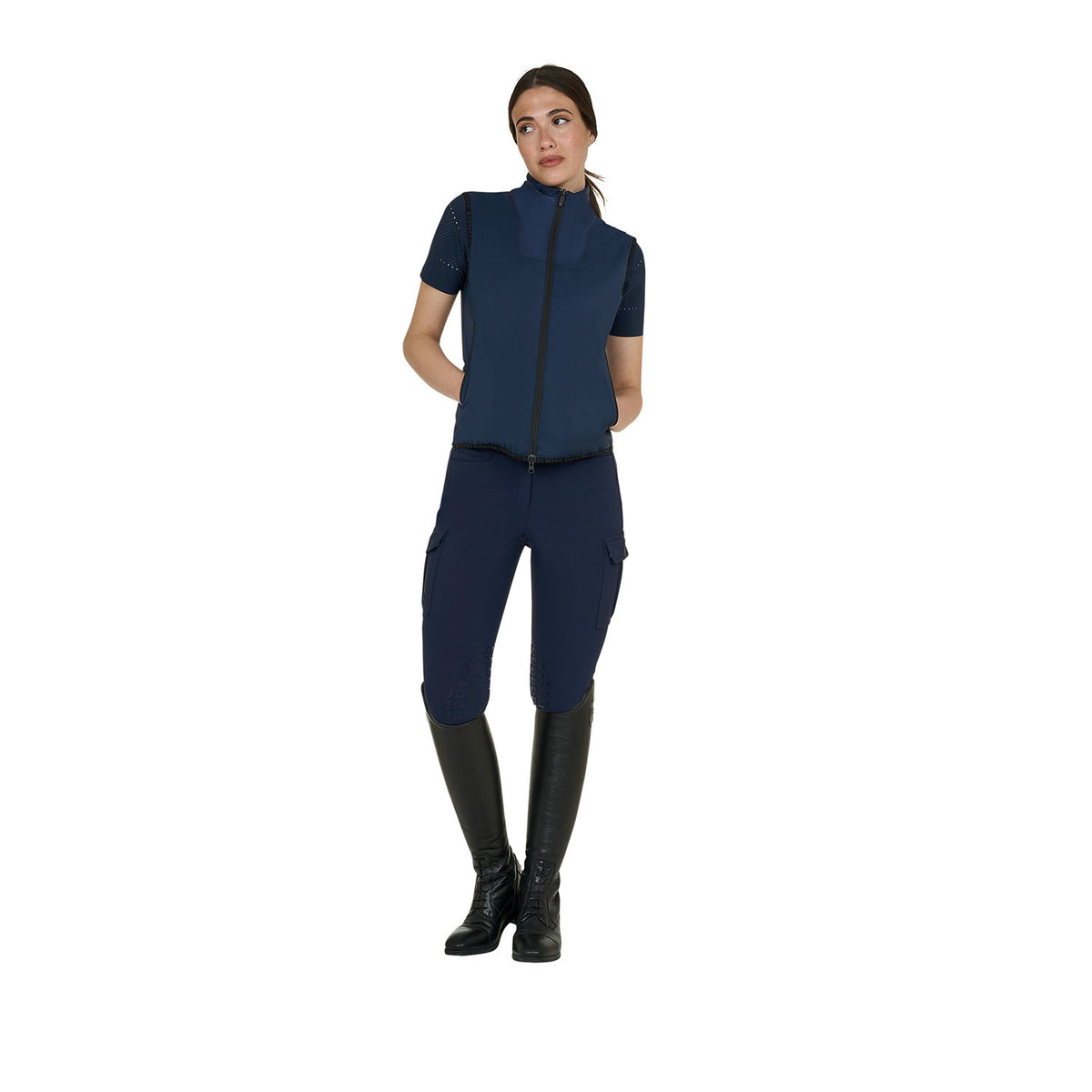Equestro Women's vest Foldable line