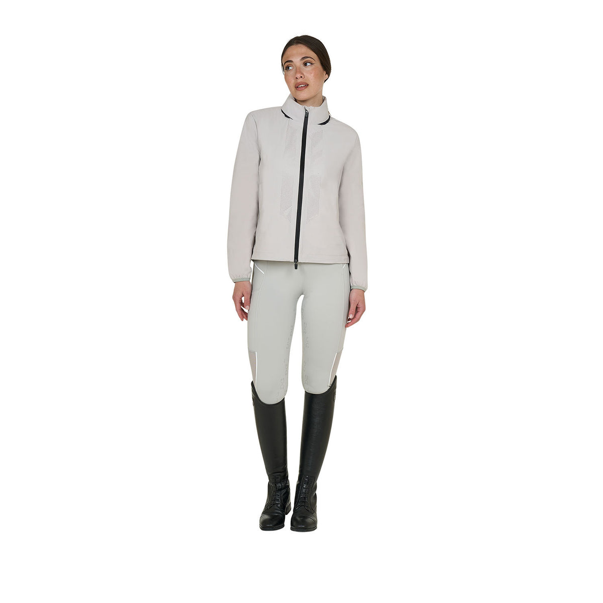 Equestro Women's softshell jacket with back logo