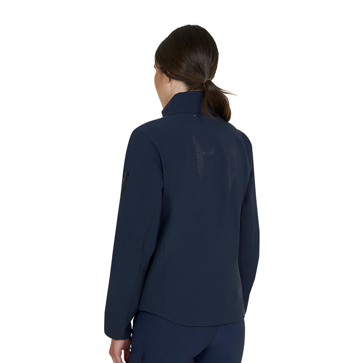 Equestro Women's softshell jacket with back logo