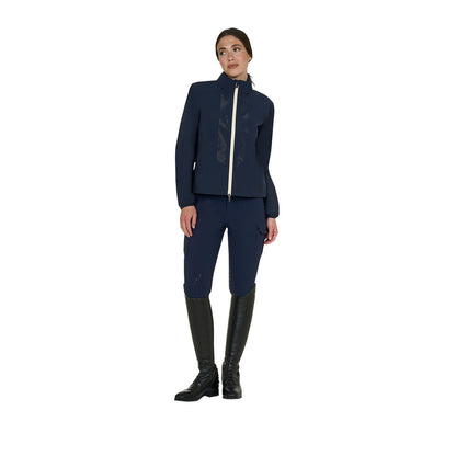 Equestro Women's softshell jacket with back logo