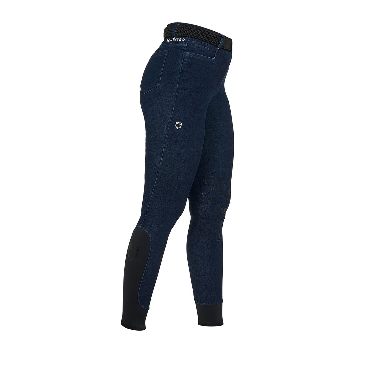 Equestro Women's denim fabric breeches