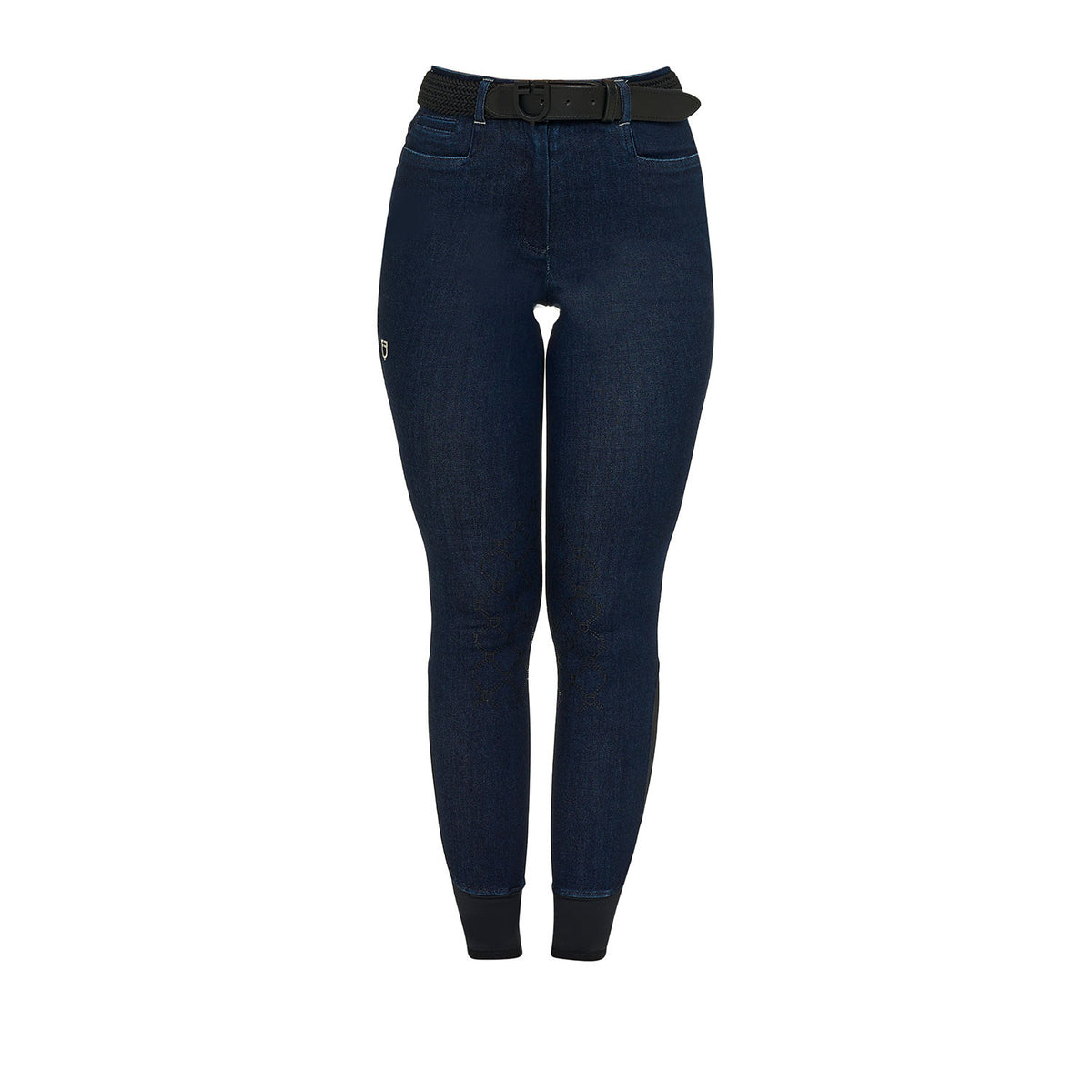 Equestro Women's denim fabric breeches