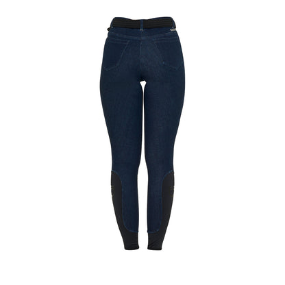 Equestro Women's denim fabric breeches