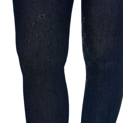 Equestro Women's denim fabric breeches