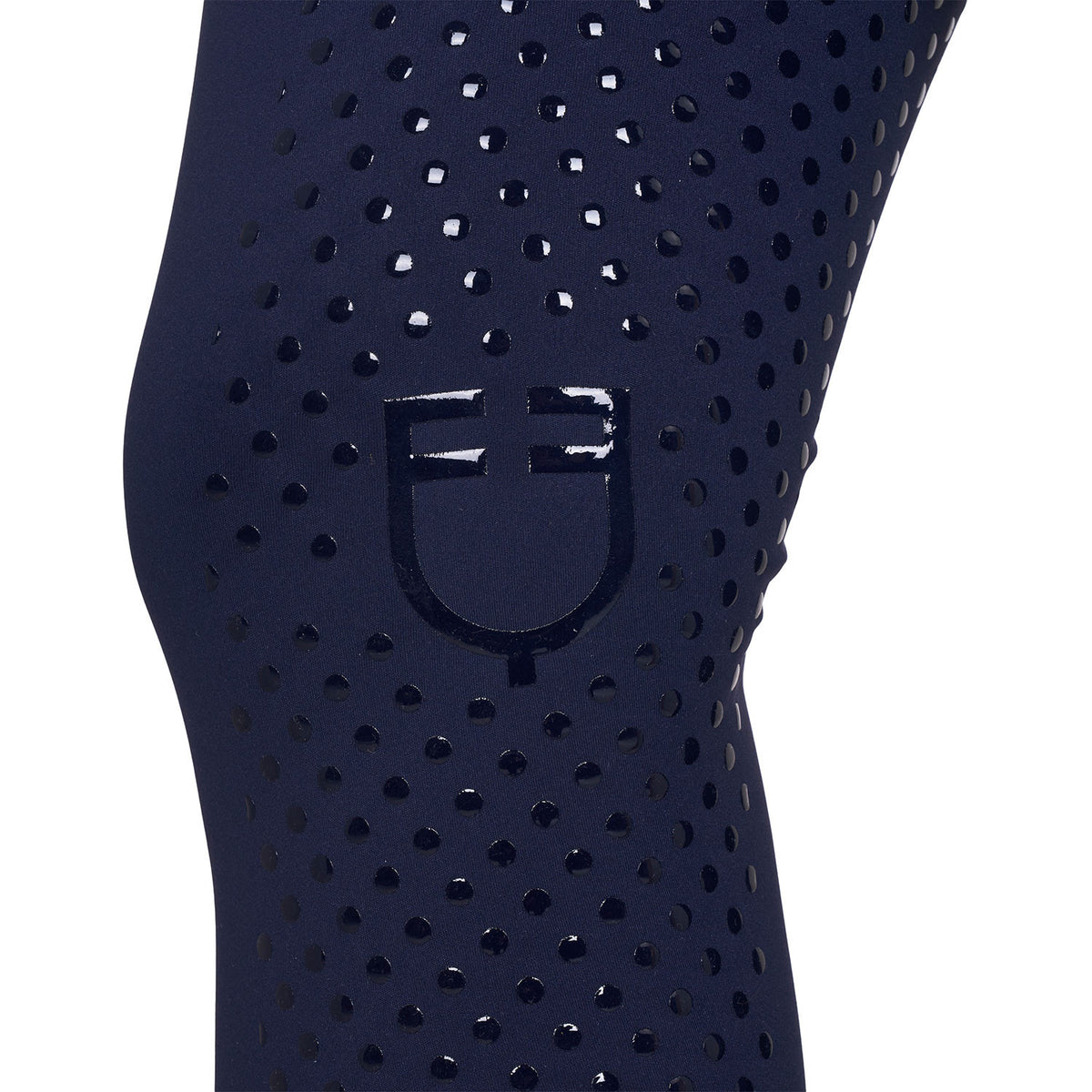 Equestro Women's two-tone full-grip leggings