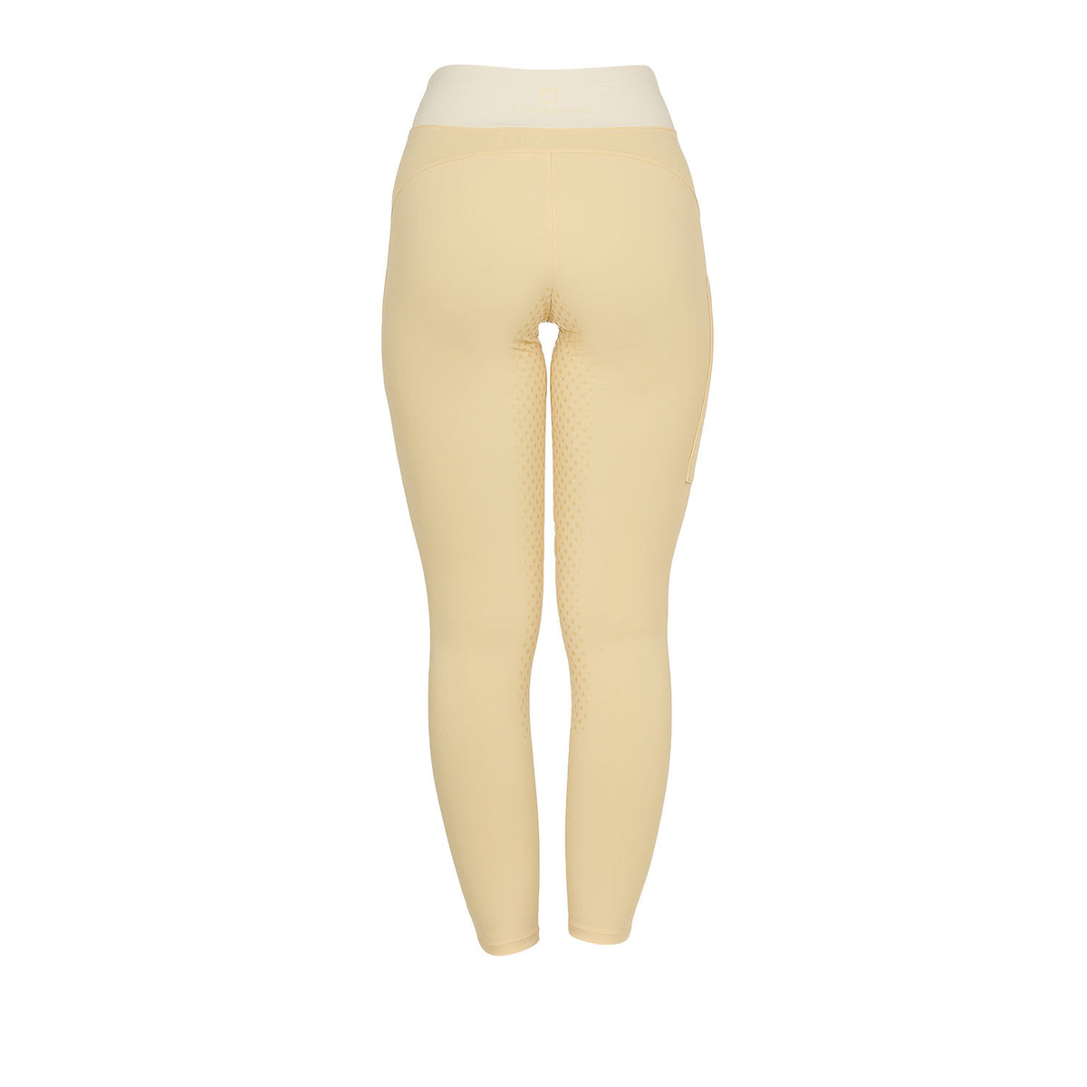 Equestro Women's two-tone full-grip leggings