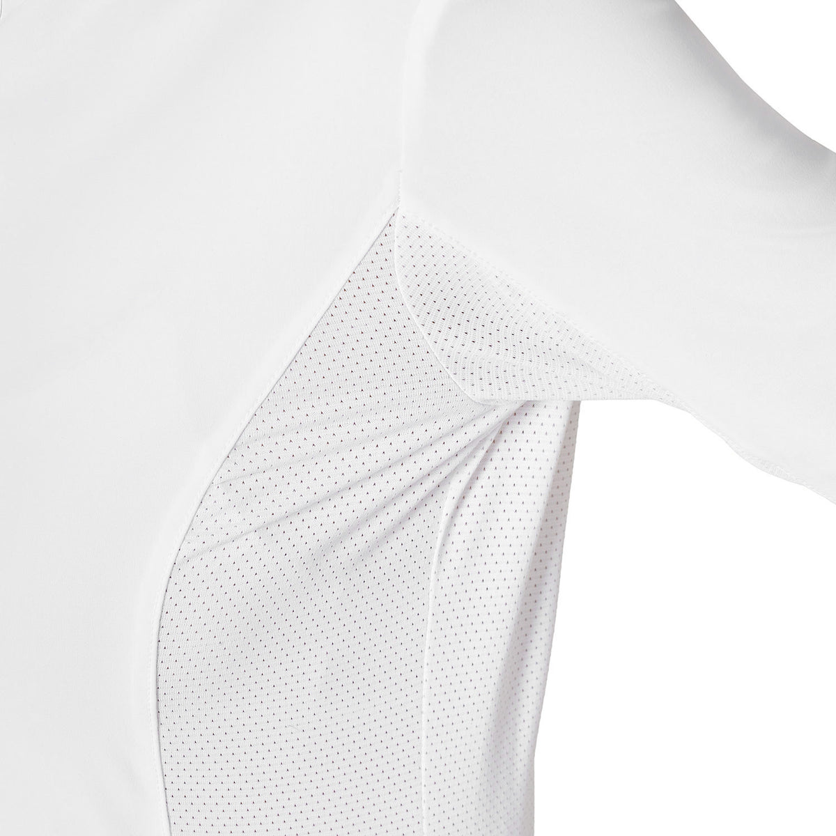 Equestro Women’s competition polo with shirt collar and mesh inserts
