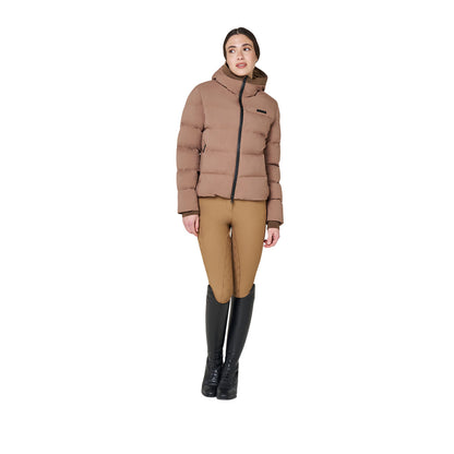 Equestro Women's hooded down jacket