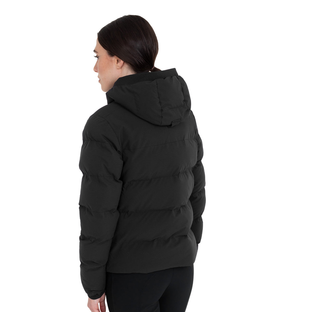 Equestro Women's hooded down jacket