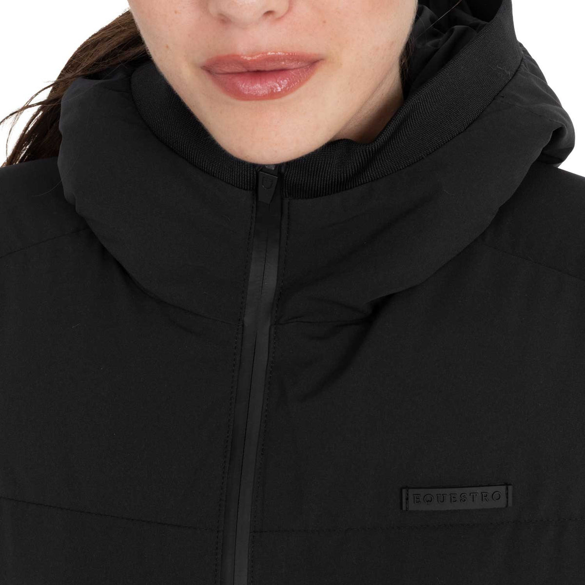 Equestro Women's hooded down jacket