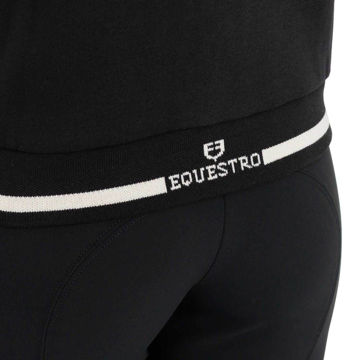 Equestro Women's hoodie with front zipper
