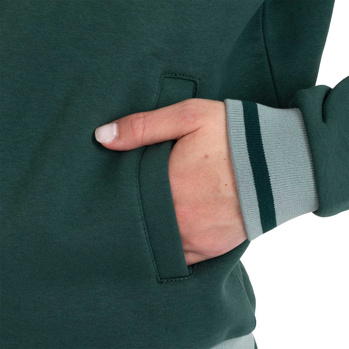 Equestro Women's hoodie with front zipper