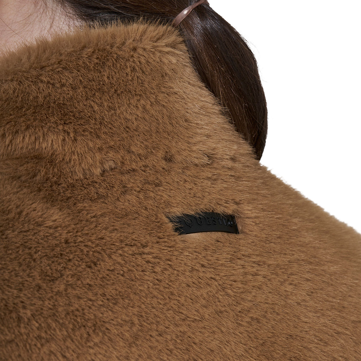 Equestro Women's faux fur vest