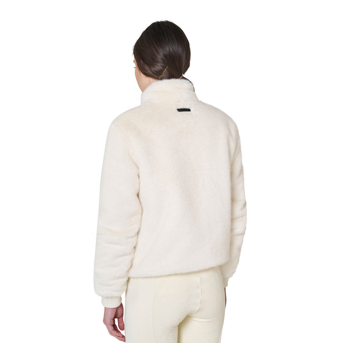 Equestro Women's outerwear in faux fur