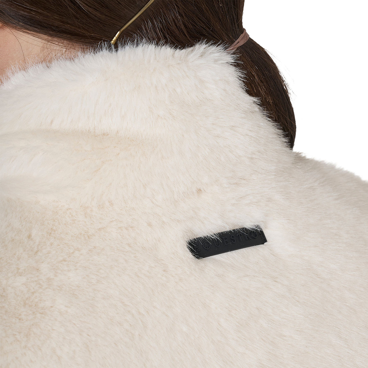 Equestro Women's outerwear in faux fur