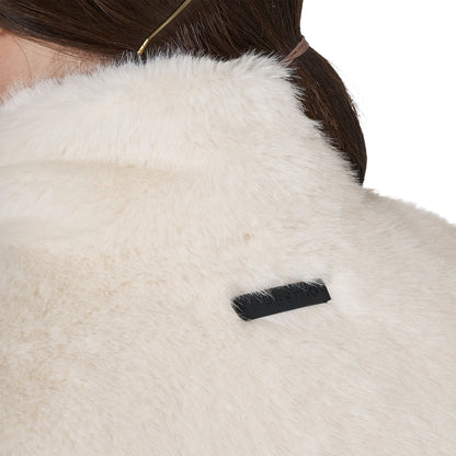 Equestro Women's outerwear in faux fur