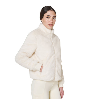 Equestro Women's outerwear in faux fur