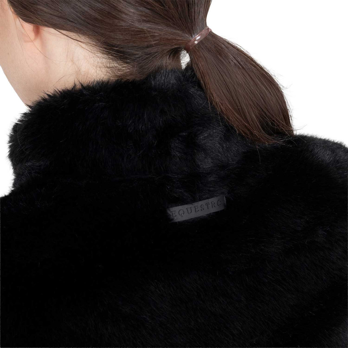 Equestro Women's outerwear in faux fur