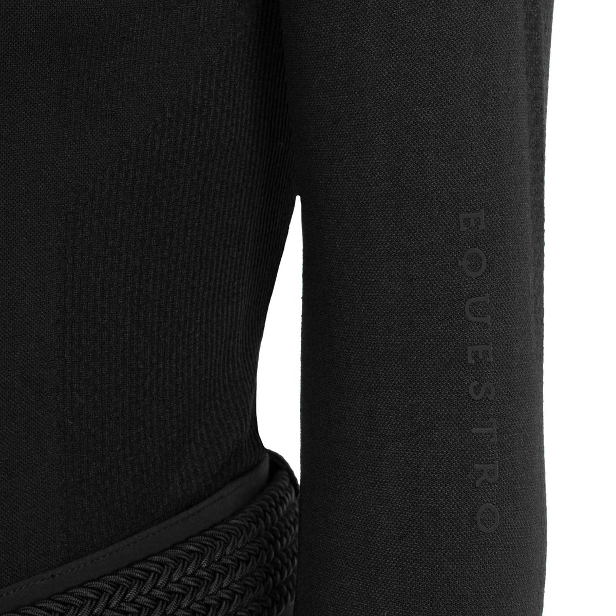 Equestro Women's training polo shirt in technical knit with zipper