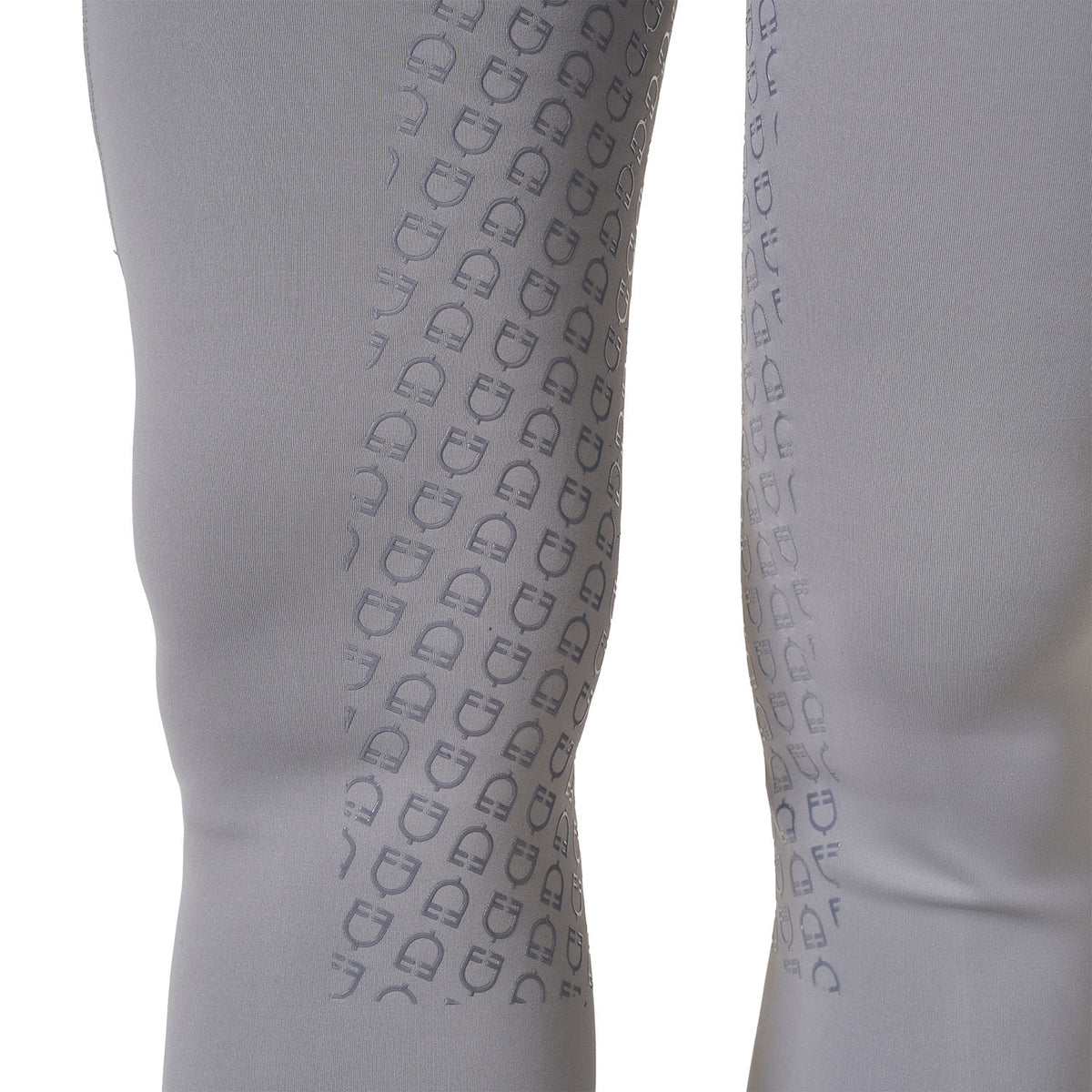 Equestro Women's high-waisted leggings with belt loops and rhinestones