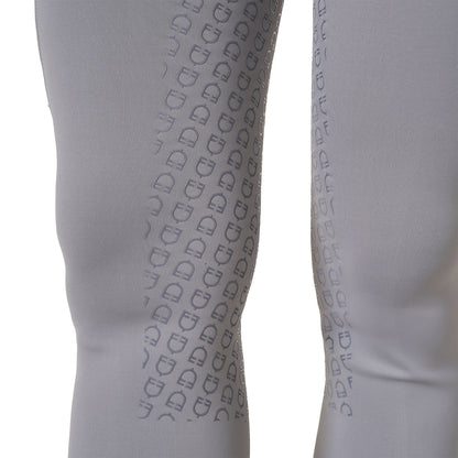 Equestro Women's high-waisted leggings with belt loops and rhinestones