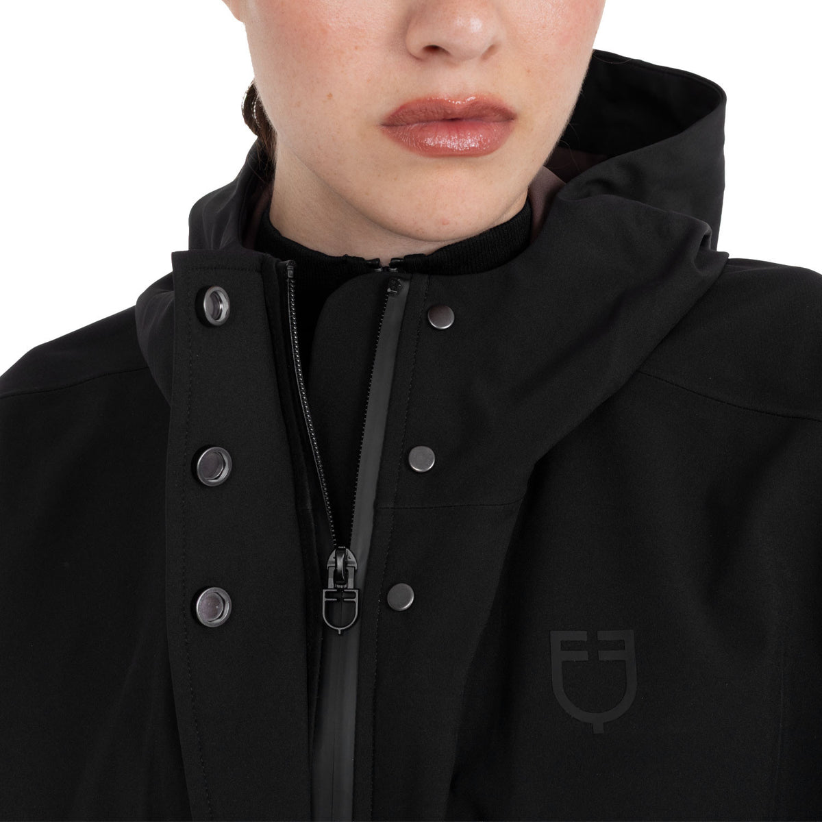 Equestro Women's technical rain cape