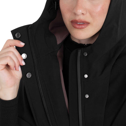 Equestro Women's technical rain cape