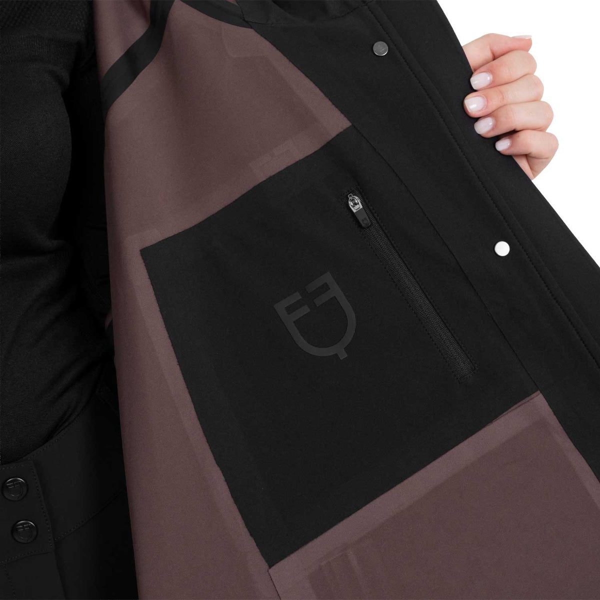 Equestro Women's technical rain cape