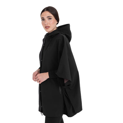 Equestro Women's technical rain cape