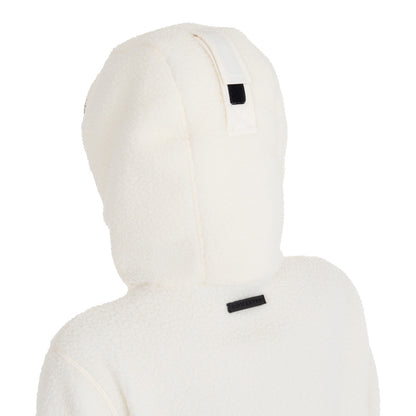 Equestro Women's teddy fleece hoodie with zip
