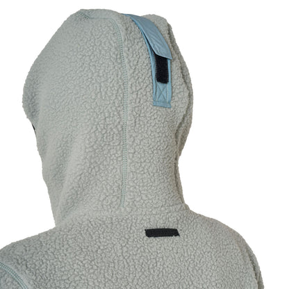 Equestro Women's teddy fleece hoodie with zip