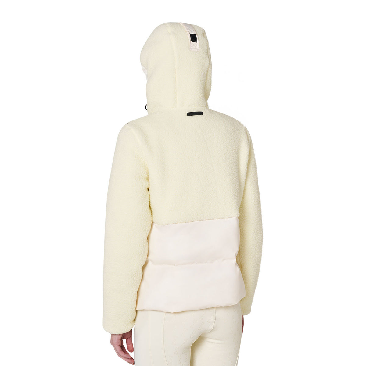 Equestro Women's down jacket with teddy inserts