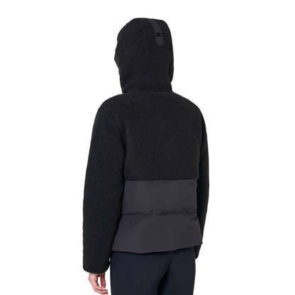 Equestro Women's down jacket with teddy inserts