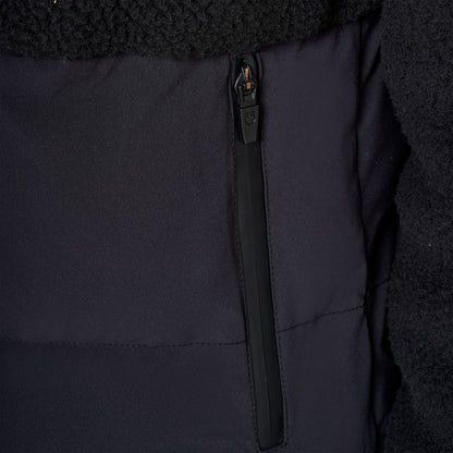 Equestro Women's down jacket with teddy inserts