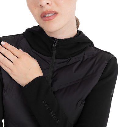 Equestro Women's technical outerwear with front padding