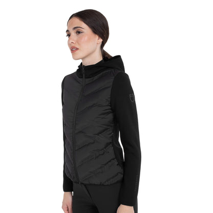 Equestro Women's technical outerwear with front padding