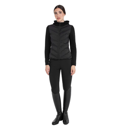 Equestro Women's technical outerwear with front padding