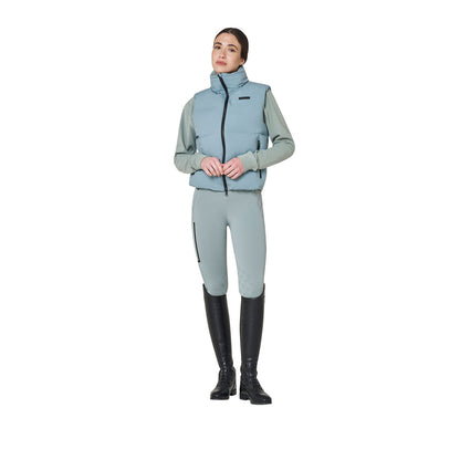 Equestro Women's padded high collar vest