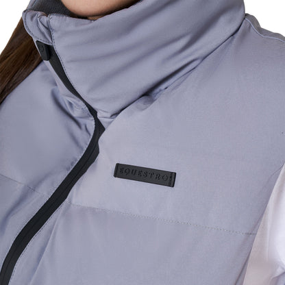 Equestro Women's padded high collar vest