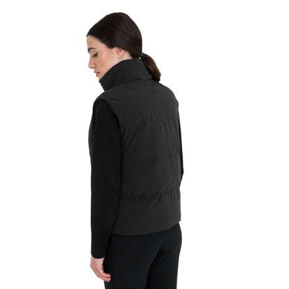 Equestro Women's padded high collar vest