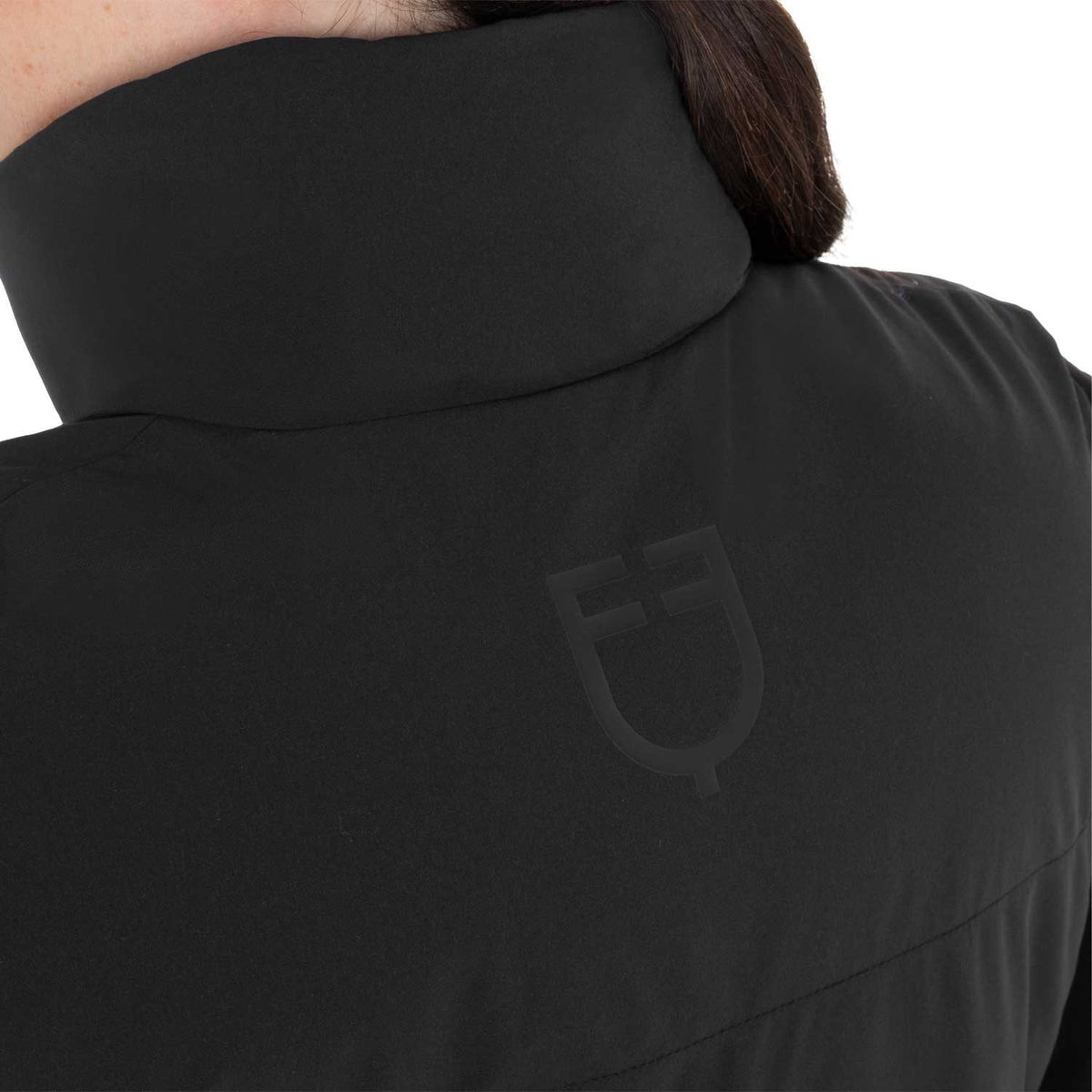 Equestro Women's padded high collar vest