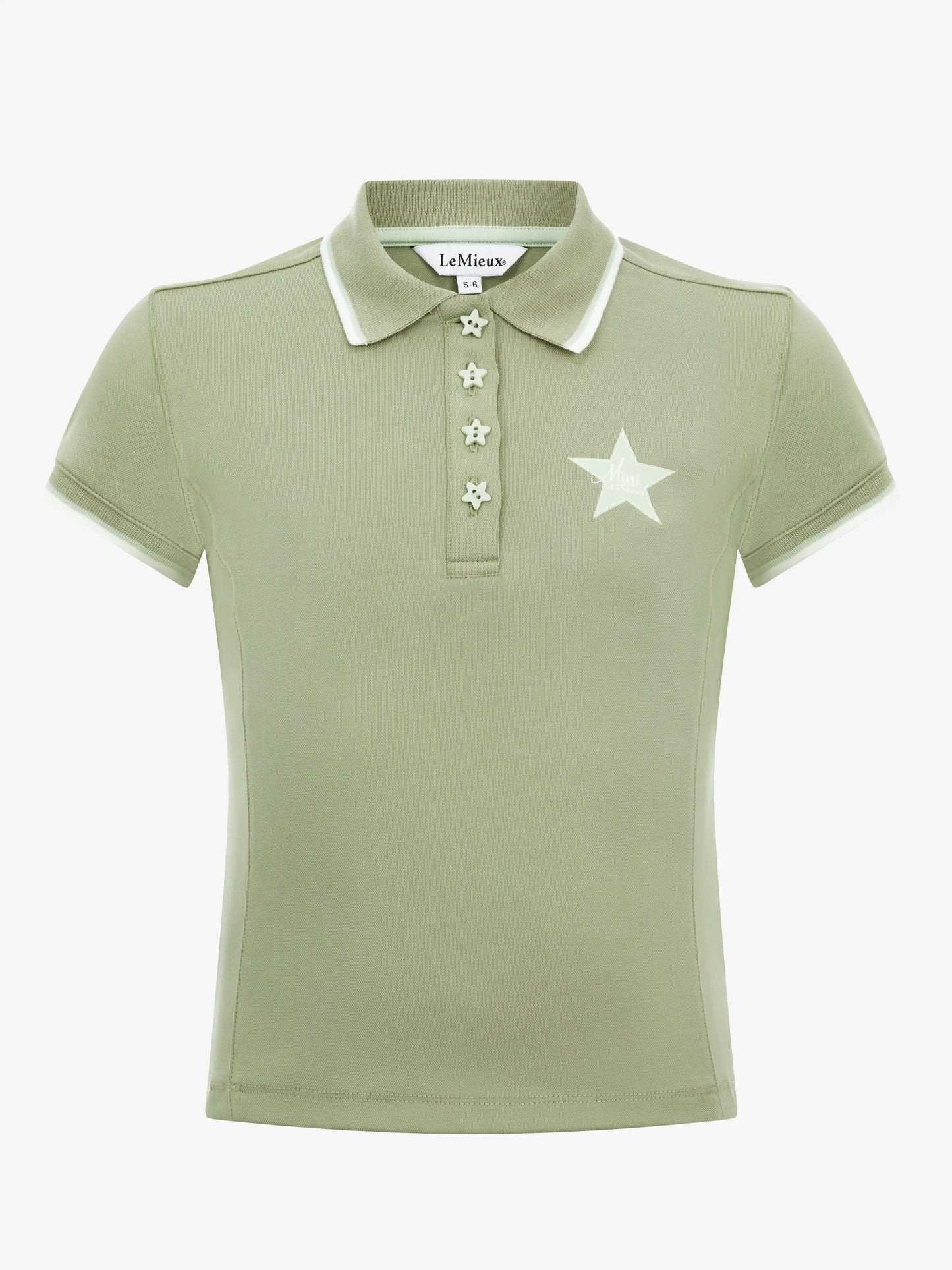 LeMieux SS24 Mini Polo Shirt Fern / 9-Ladies 10UK years