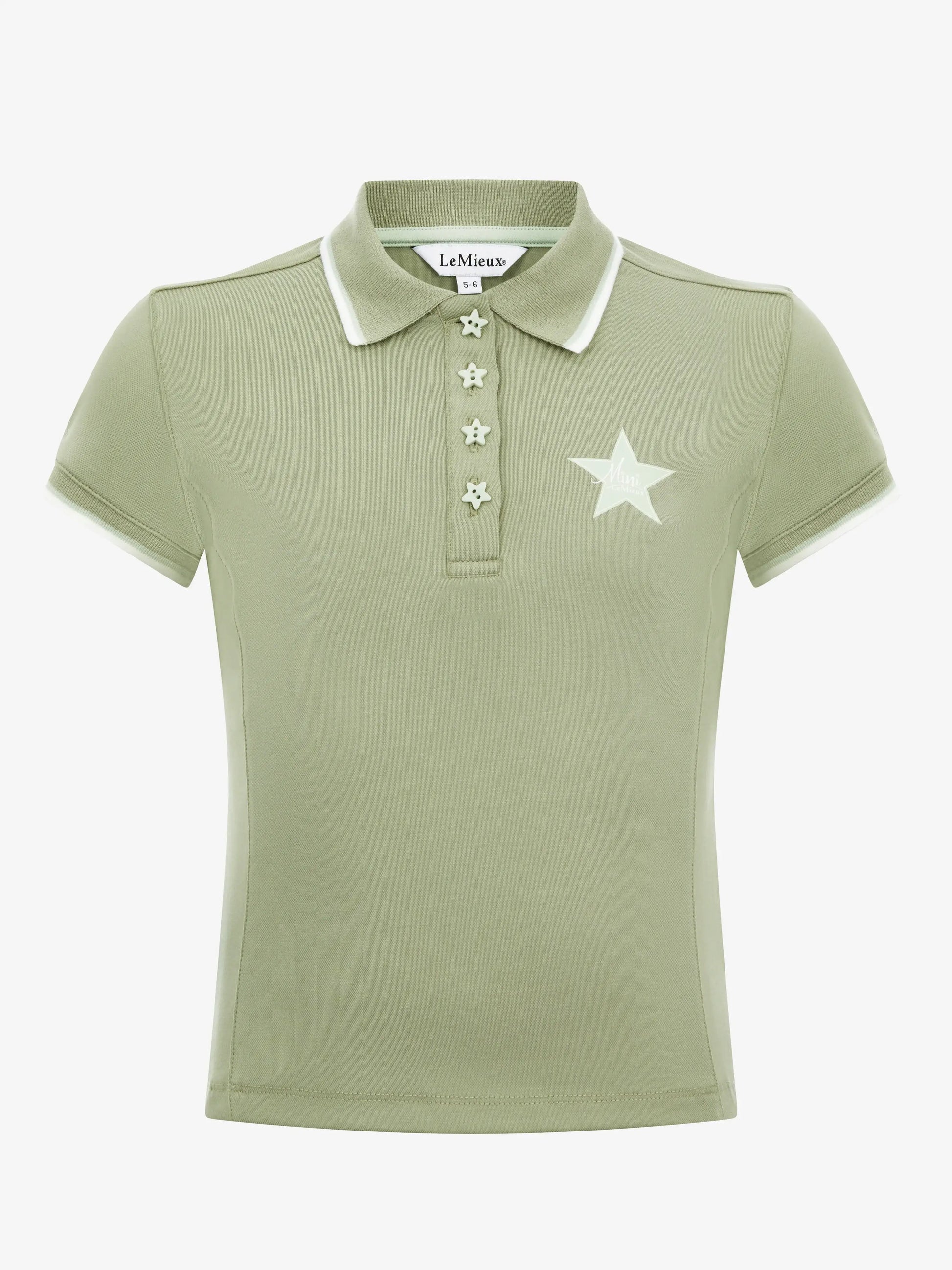 LeMieux SS24 Mini Polo Shirt Fern / 9-Ladies 10UK years