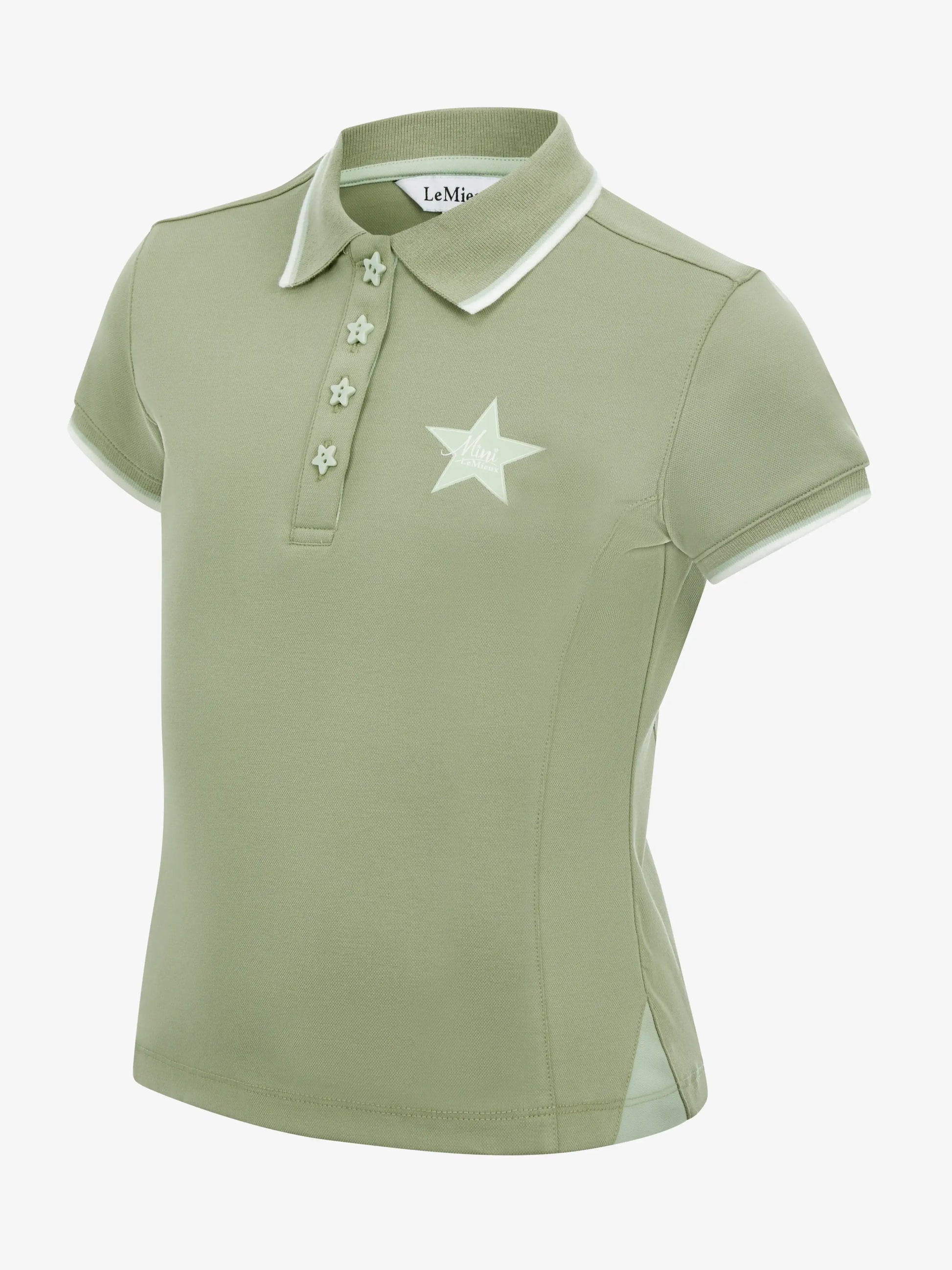 LeMieux SS24 Mini Polo Shirt Fern / 9-Ladies 10UK years