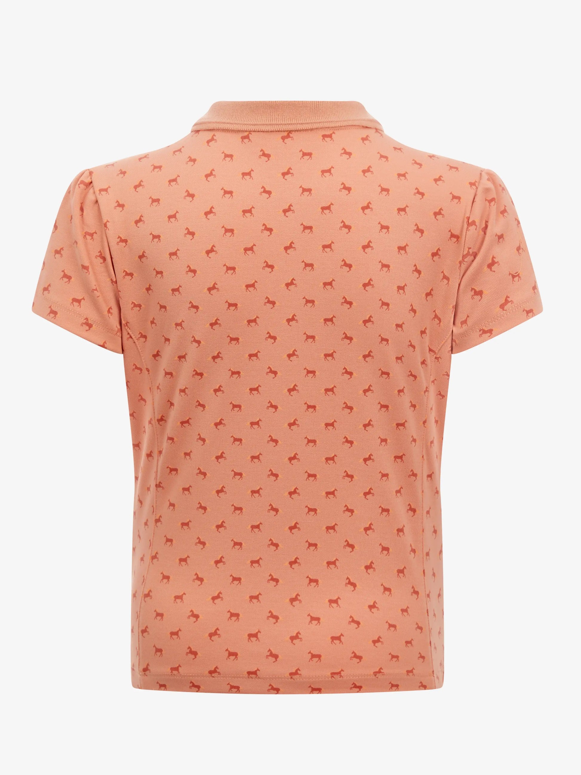 LeMieux SS24 Mini Polo Shirt Sherbet / 9-Ladies 10UK years