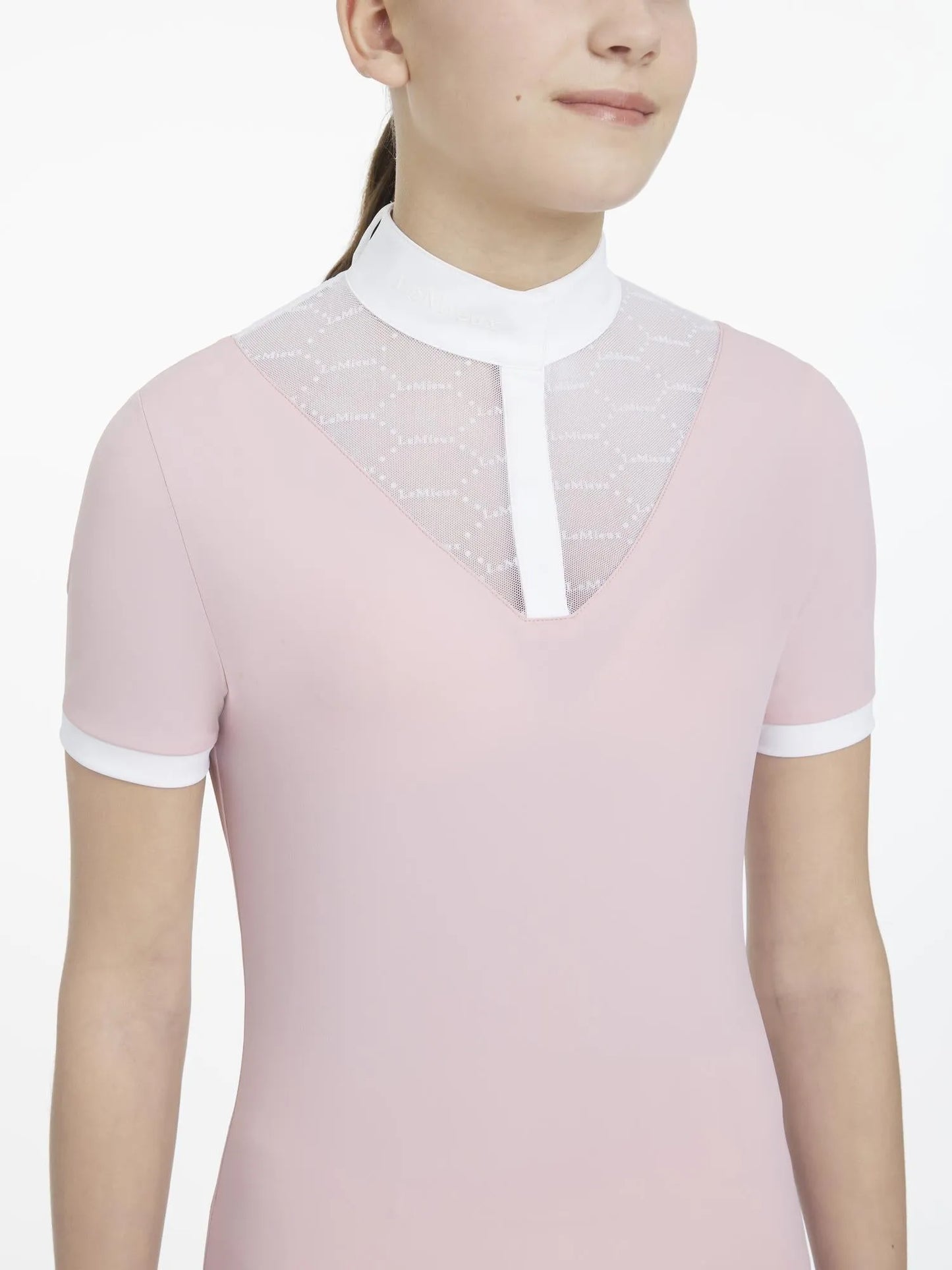 LeMieux SS25 Young Rider Eva Short Sleeve Show Shirt